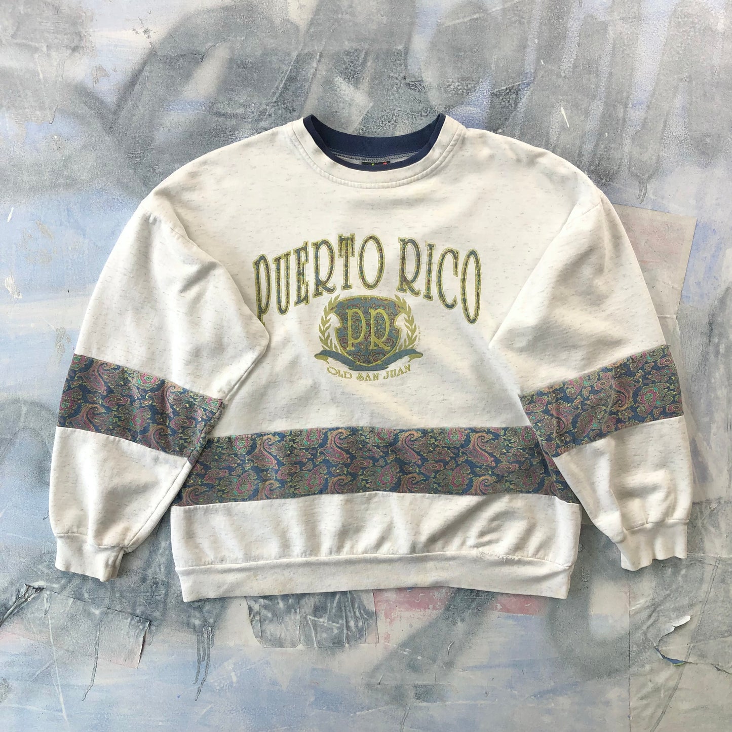 Vintage USA Puerto Rico Crewneck Sweatshirt XL