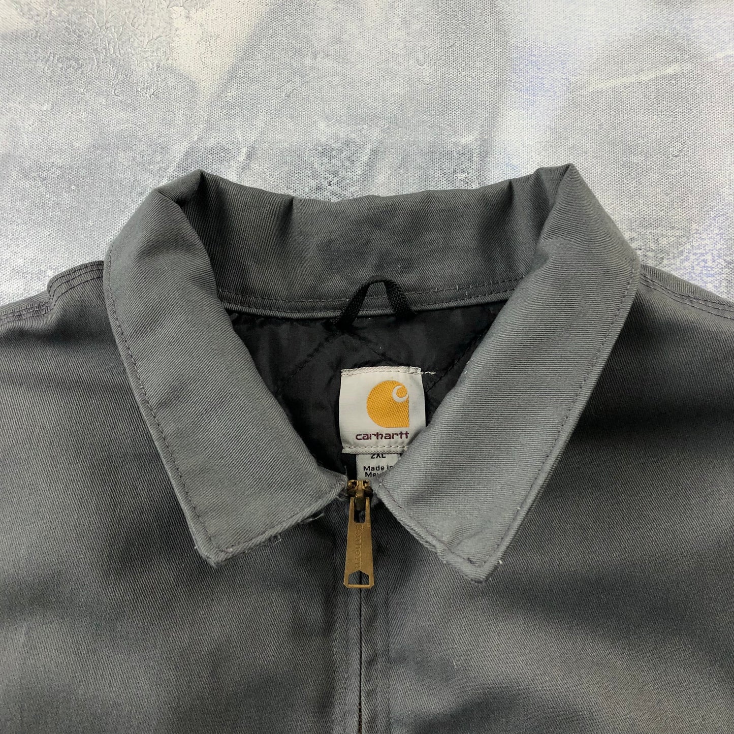 Vintage Cahartt Eisenhower Quilted Lined Zip Jacket XXL