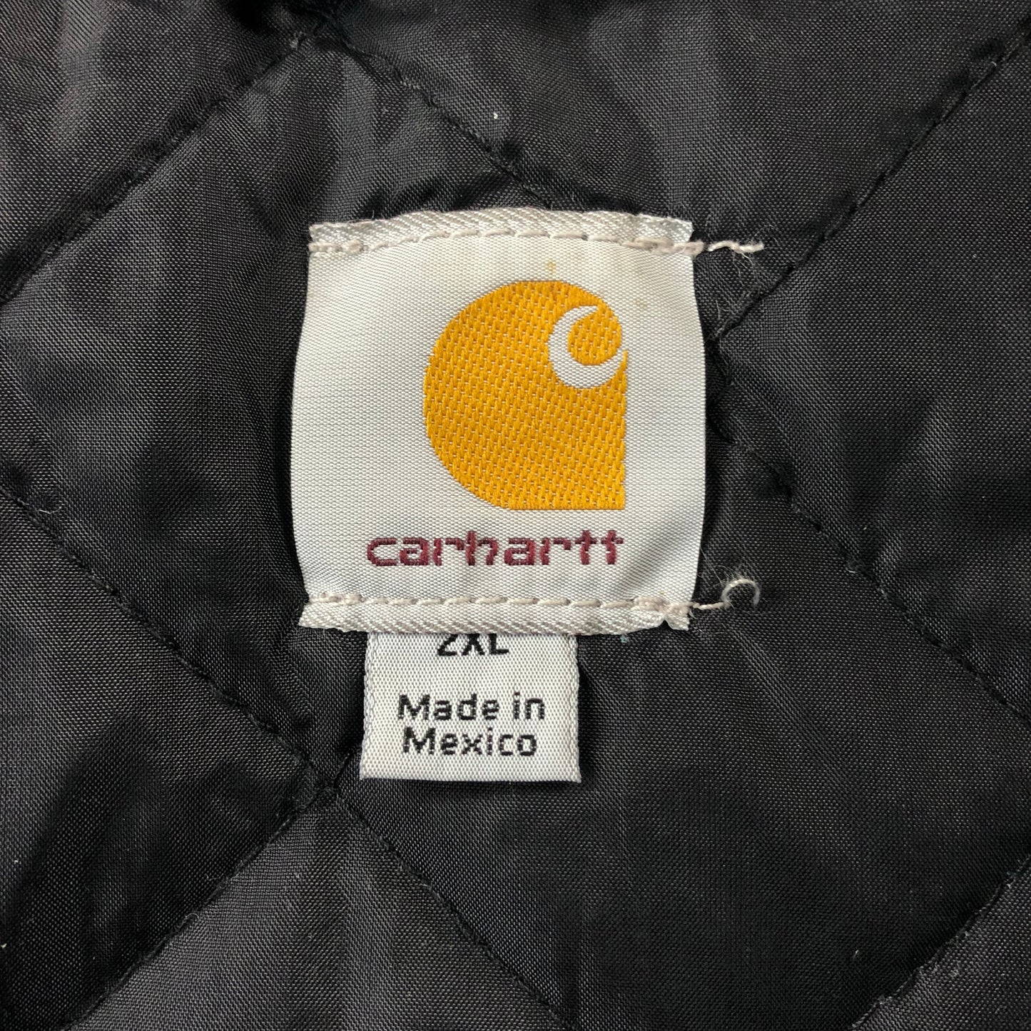 Vintage Cahartt Eisenhower Quilted Lined Zip Jacket XXL