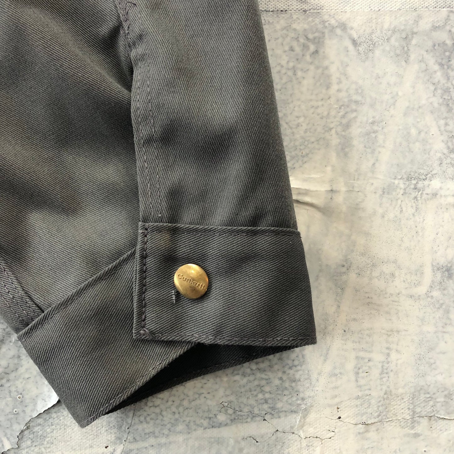 Vintage Cahartt Eisenhower Quilted Lined Zip Jacket XXL