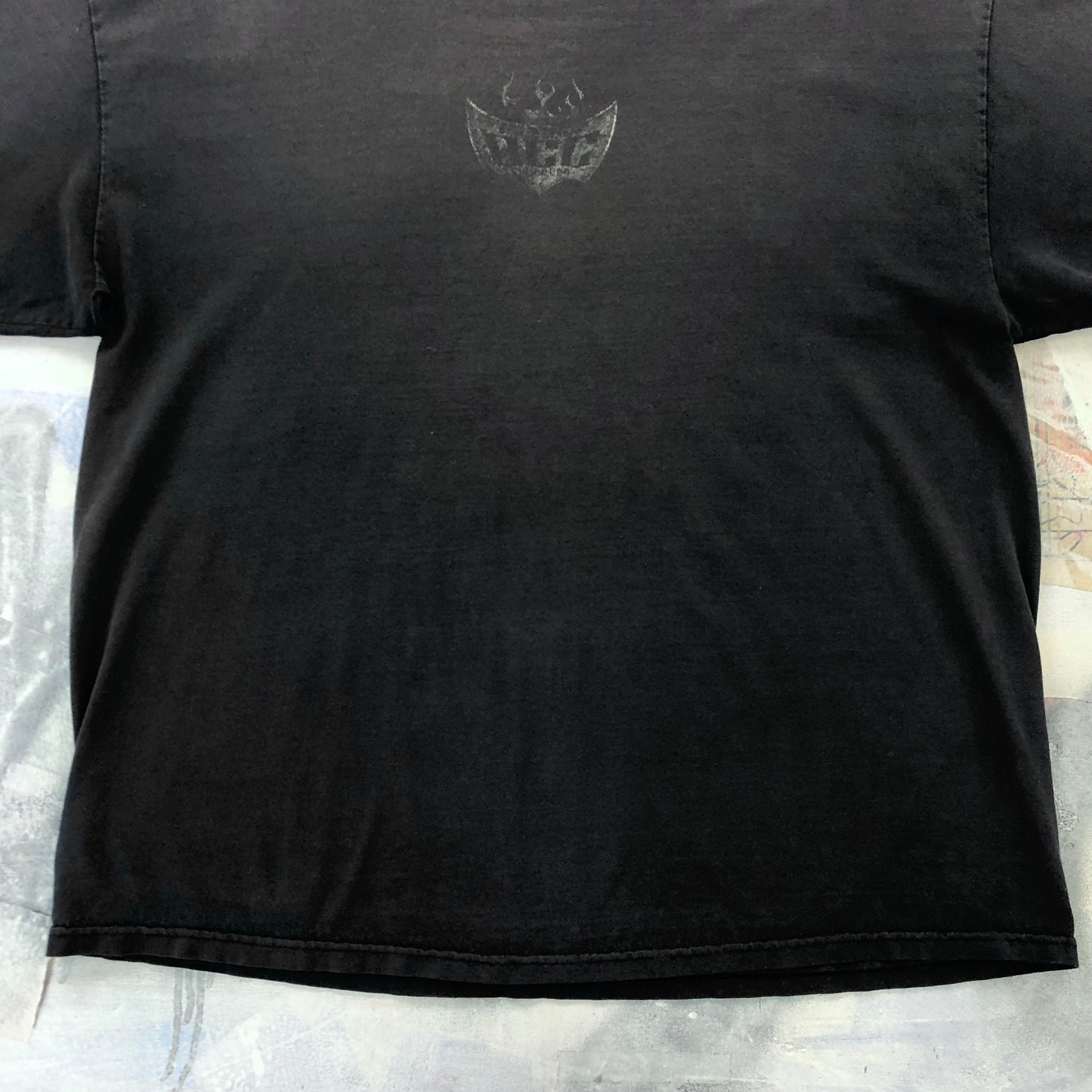 Vintage Orange County Choppers Metal Flames T Shirt XXL