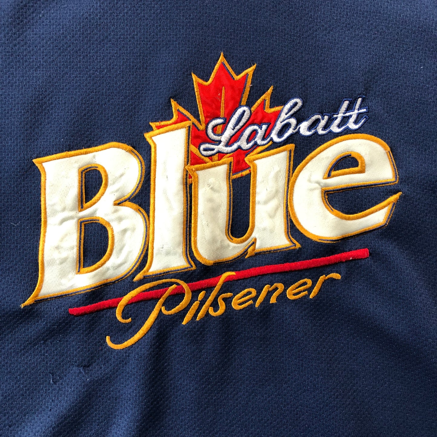 Vintage 90s Labatt Blue Pilsener Hockey Jersey XL
