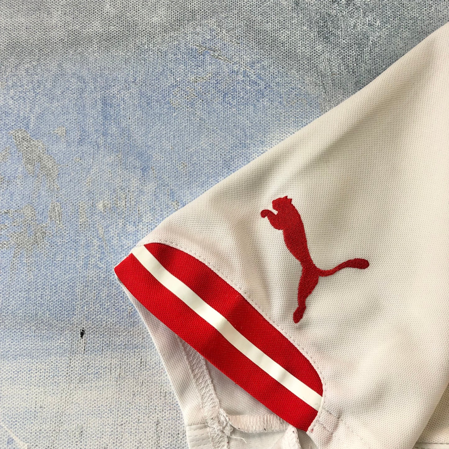 Vintage Puma Arsenal FC Fly Emirates Jersey L