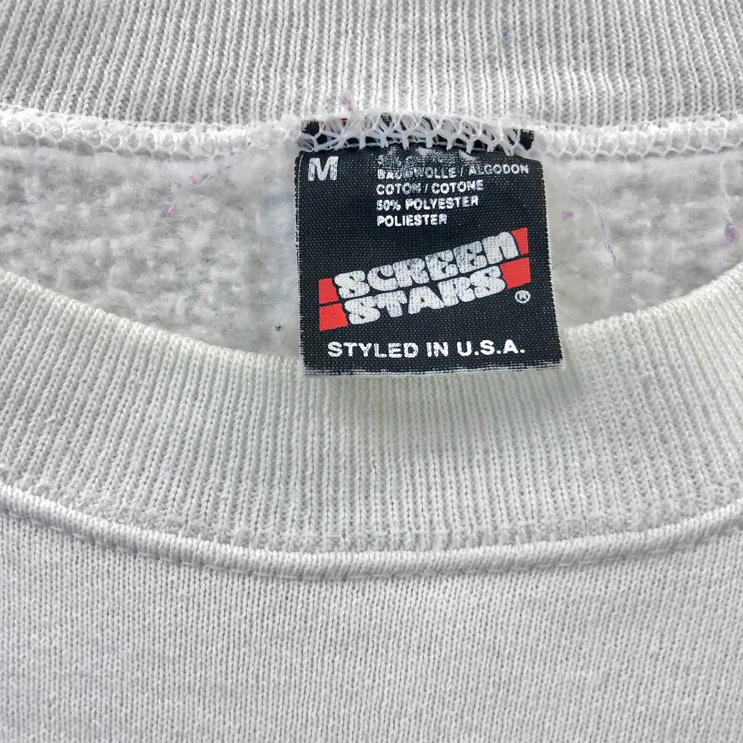 Vintage 90s USA Glasglow Cultural Capital Of The World Crewneck Sweatshirt M