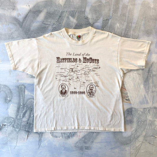Vintage The Land Of The Hatfields & McCoys 1863 - 1895 T Shirt XL