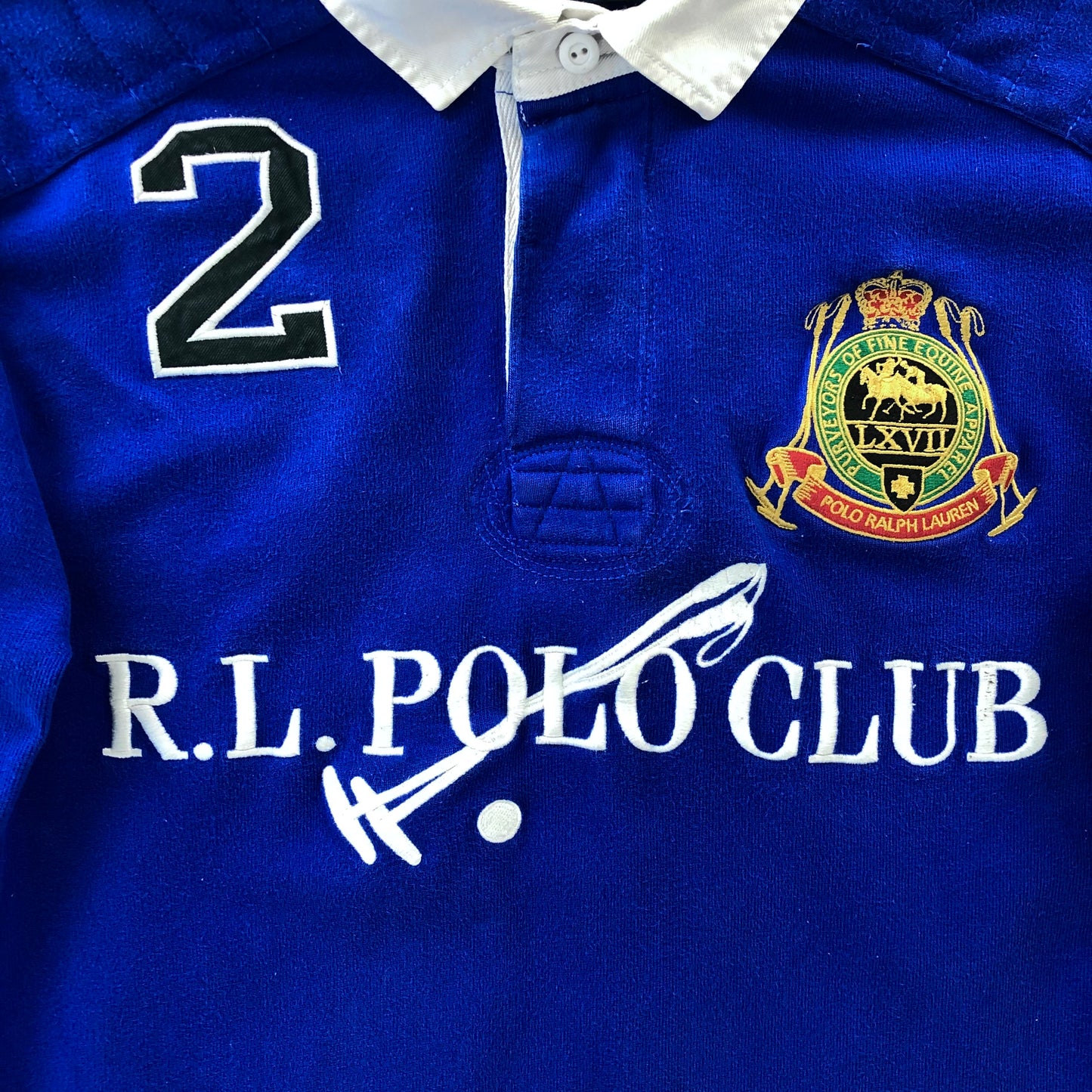 Vintage Polo Ralph Lauren Polo Mercer Club Switzerland Polo Winter Cup Long Sleeve Shirt L