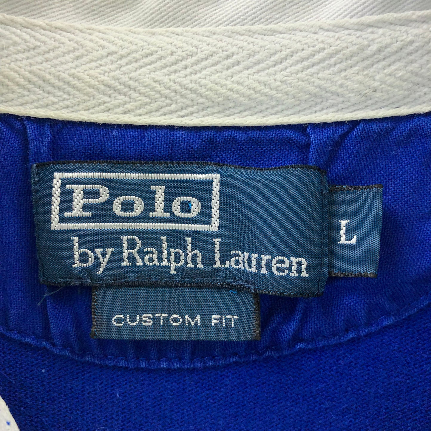 Vintage Polo Ralph Lauren Polo Mercer Club Switzerland Polo Winter Cup Long Sleeve Shirt L