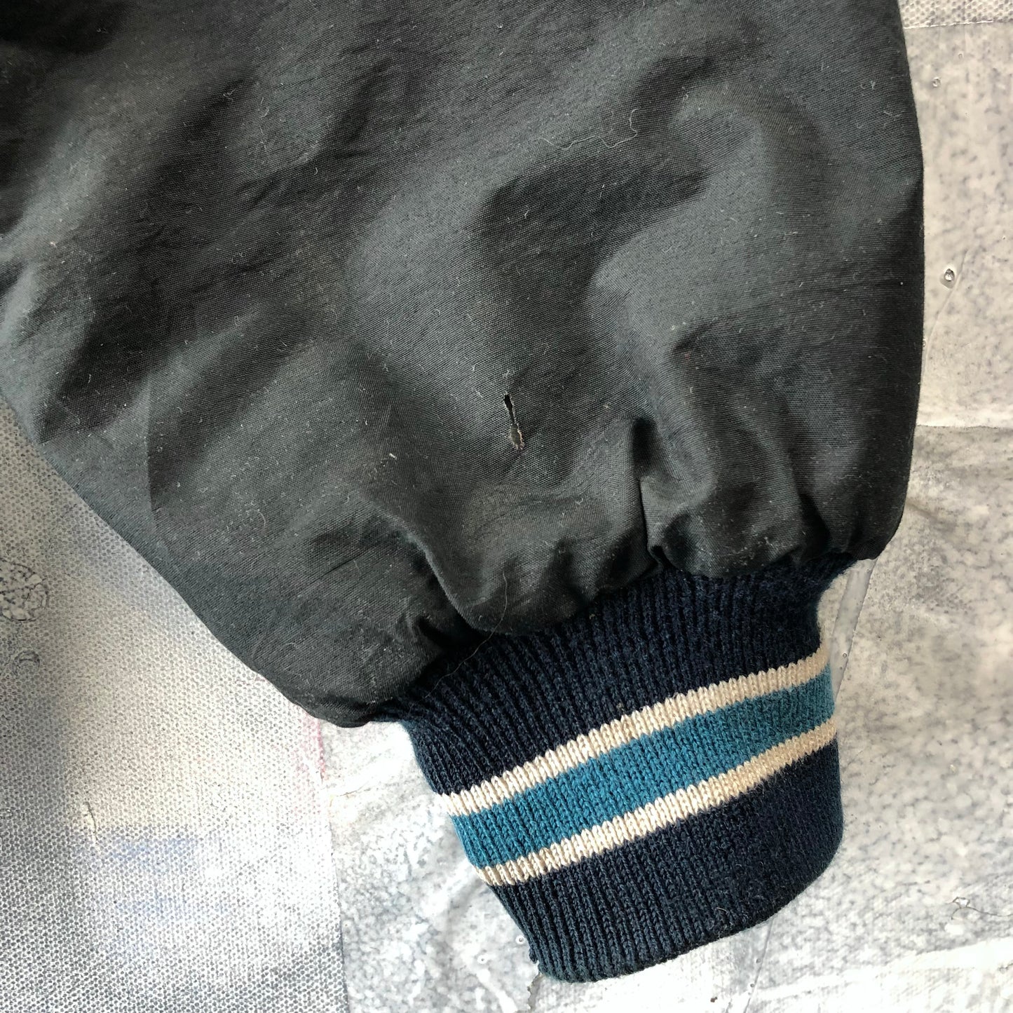 Vintage Starter NHL San Jose Sharks Puffer Zip Button Hooded Jacket S