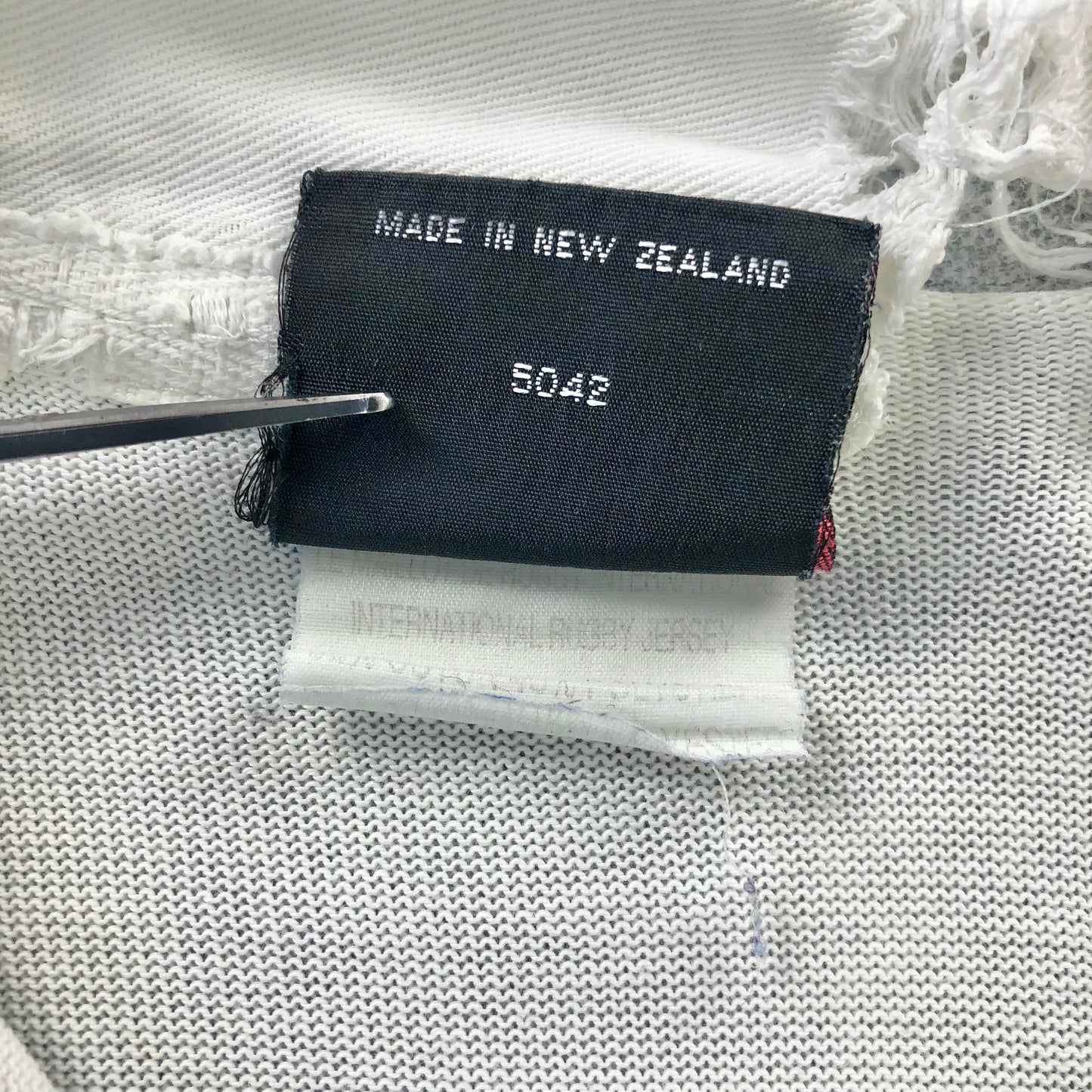 Vintage 90s Caterbury New Zealand Rugby Short Sleeve Single Stitch Jersey Polo XL