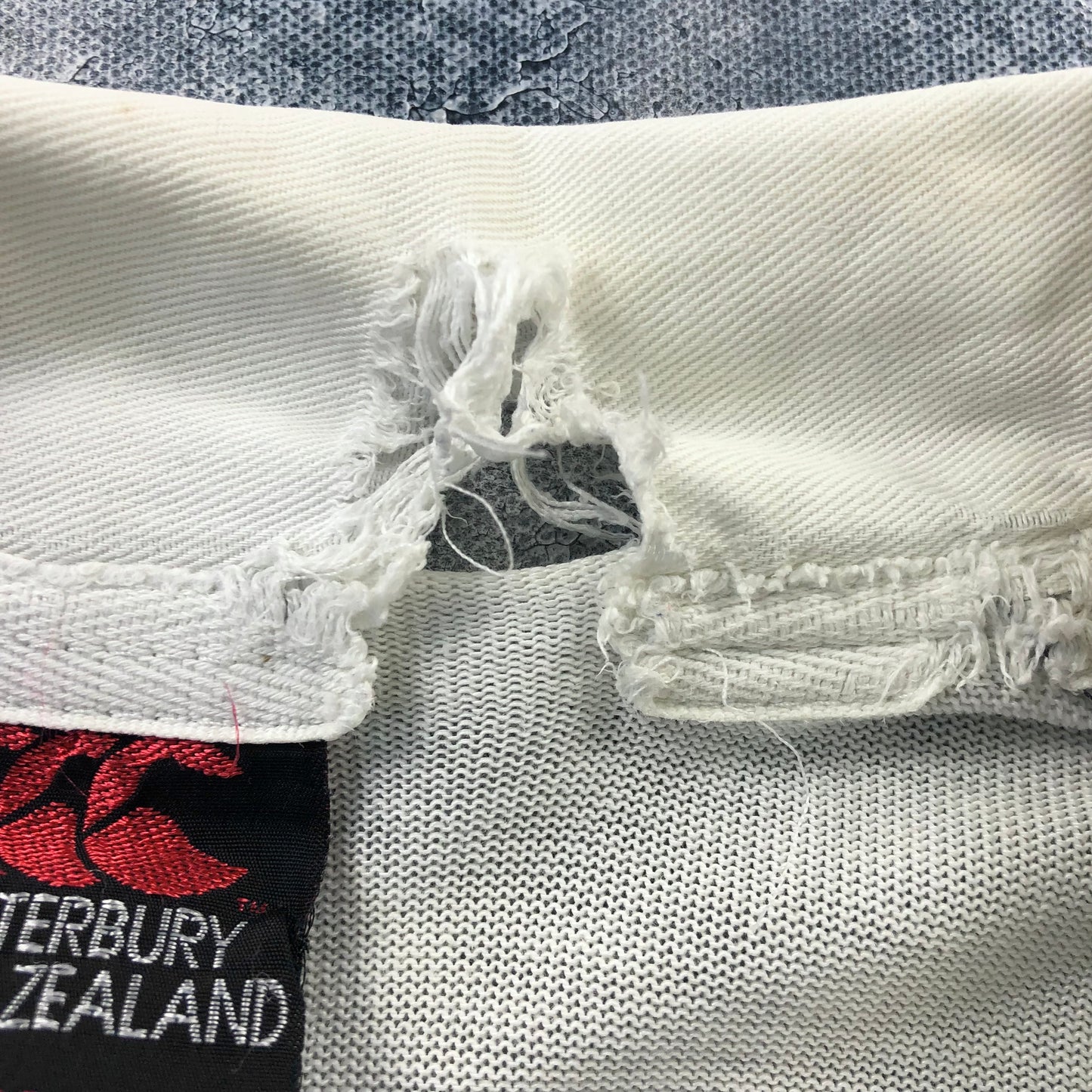 Vintage 90s Caterbury New Zealand Rugby Short Sleeve Single Stitch Jersey Polo XL