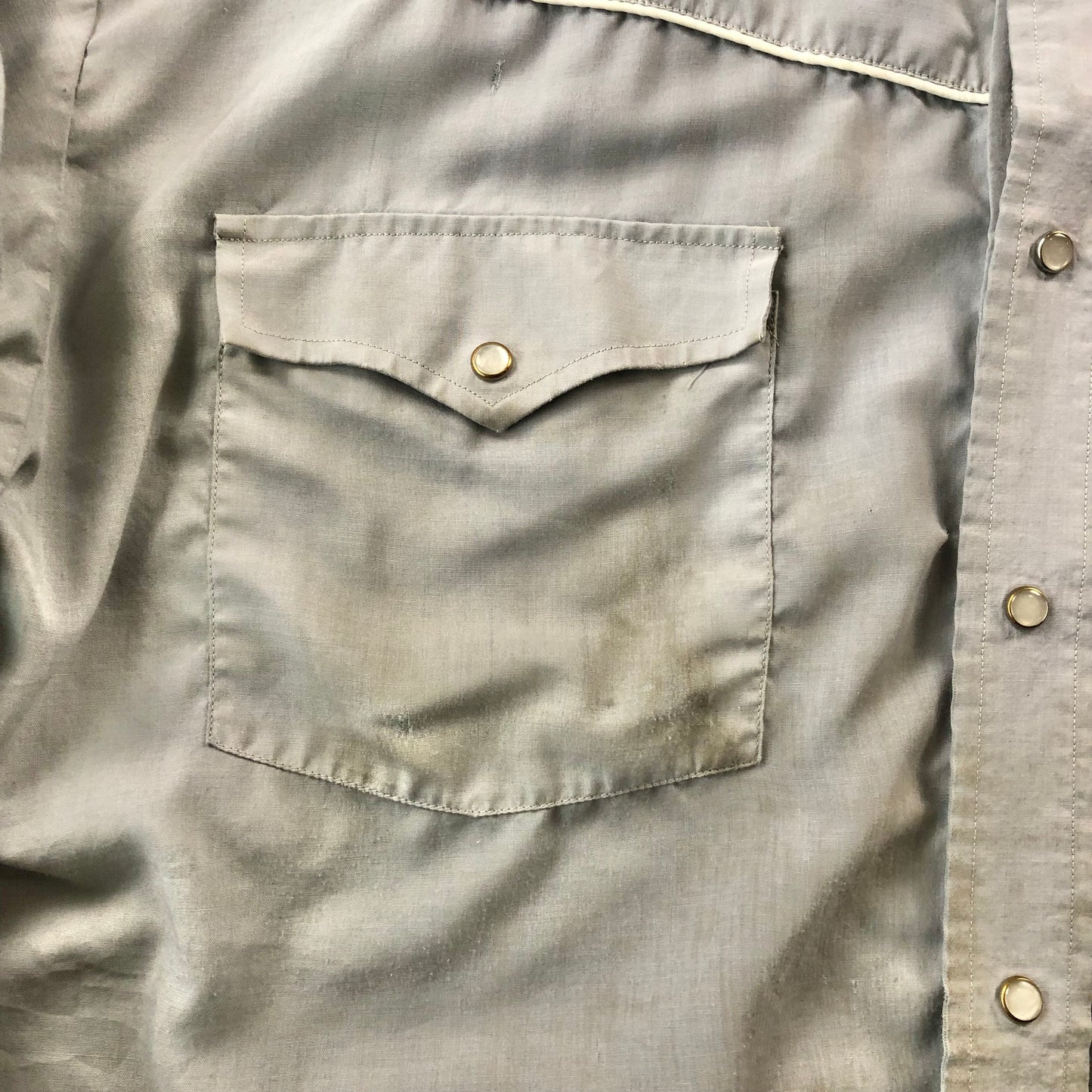 Vintage Western Embroided Eagle Button Shirt XL