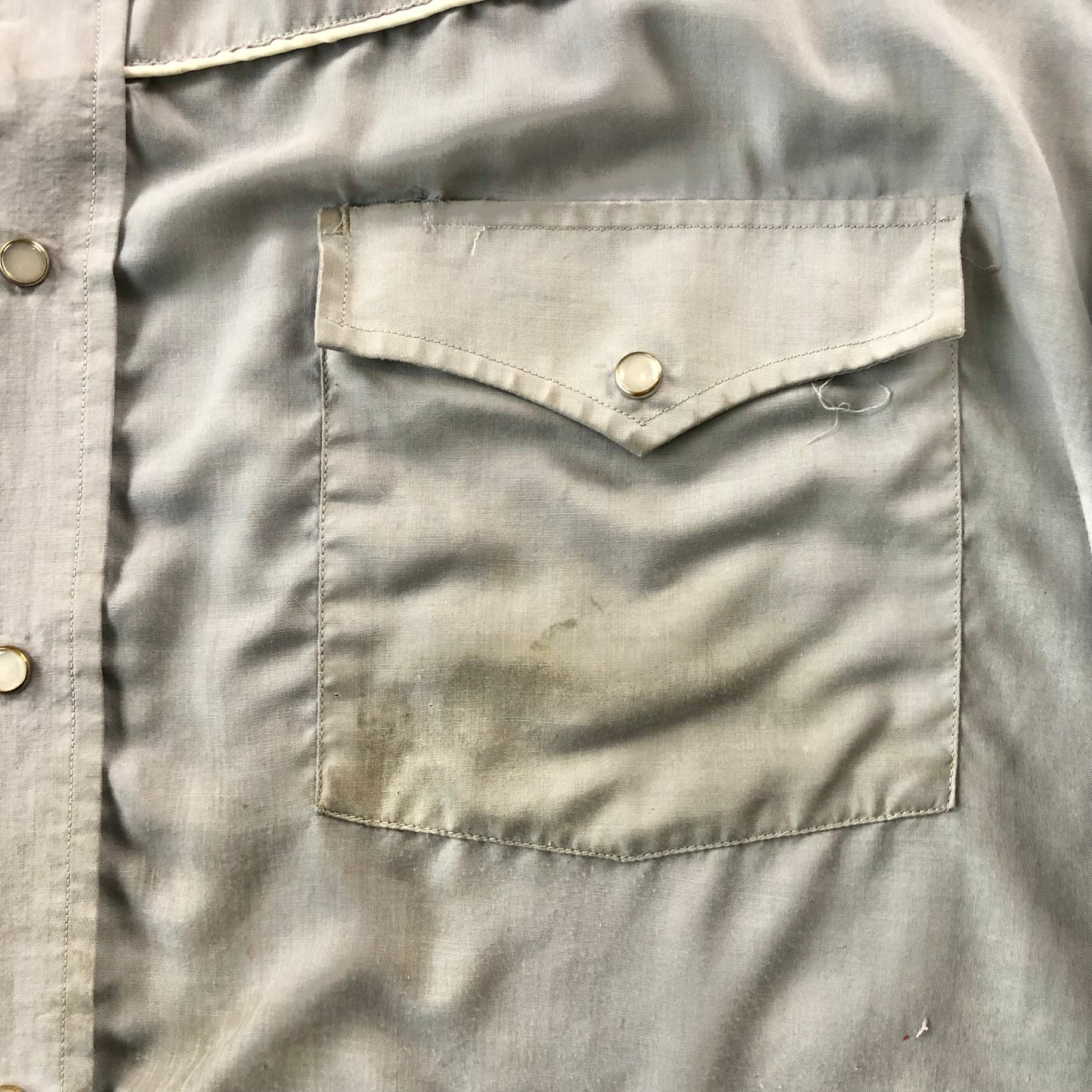 Vintage Western Embroided Eagle Button Shirt XL