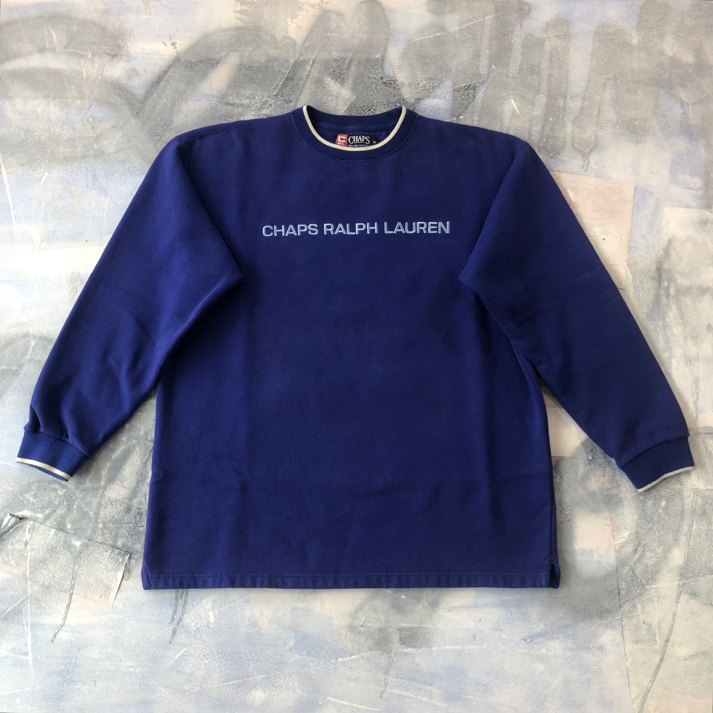 Chaps Ralph Lauren Retro Crewneck Sweatshirt M