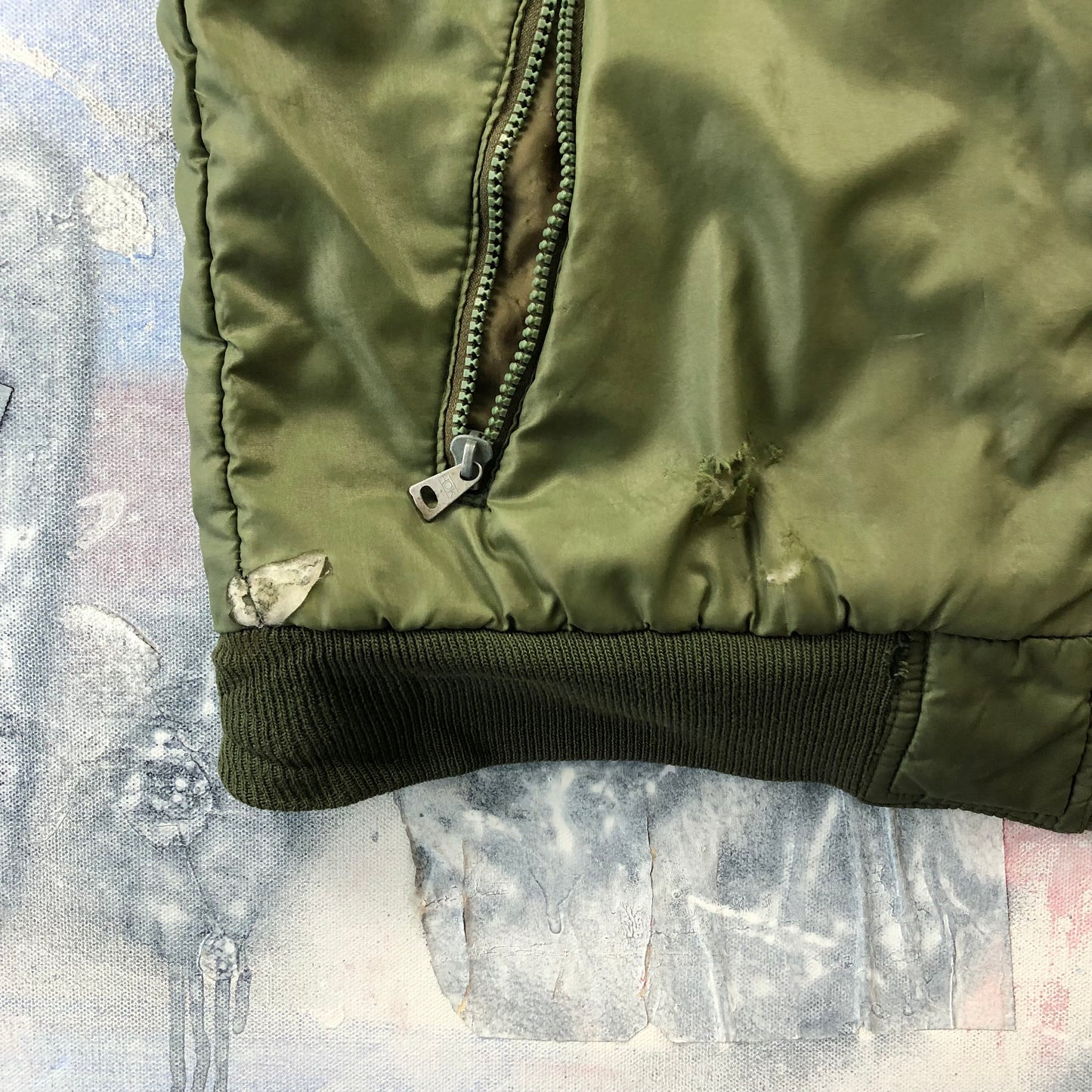 Vintage Claybrook Morning Zip Vest L