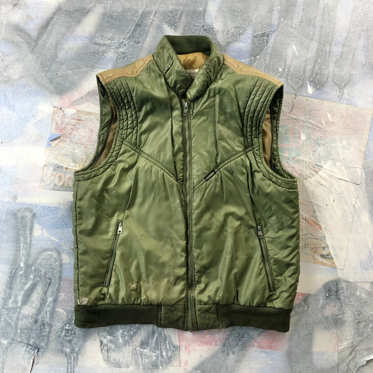 Vintage Claybrook Morning Zip Vest L