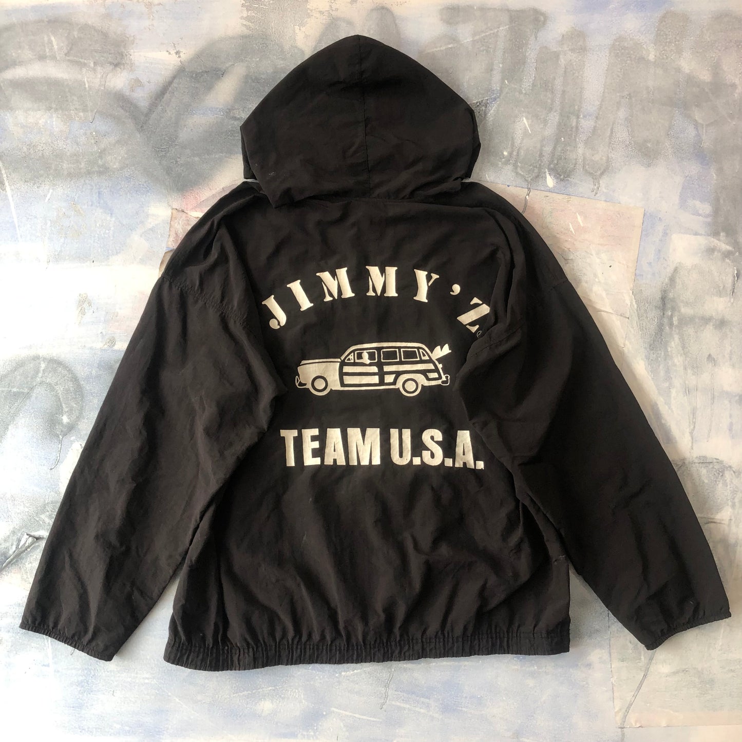 Jimmy Z Team USA Quarter Zip Windbreaker Jacket L