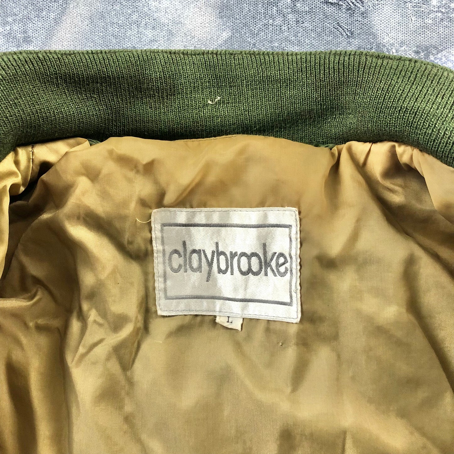 Vintage Claybrook Morning Zip Vest L