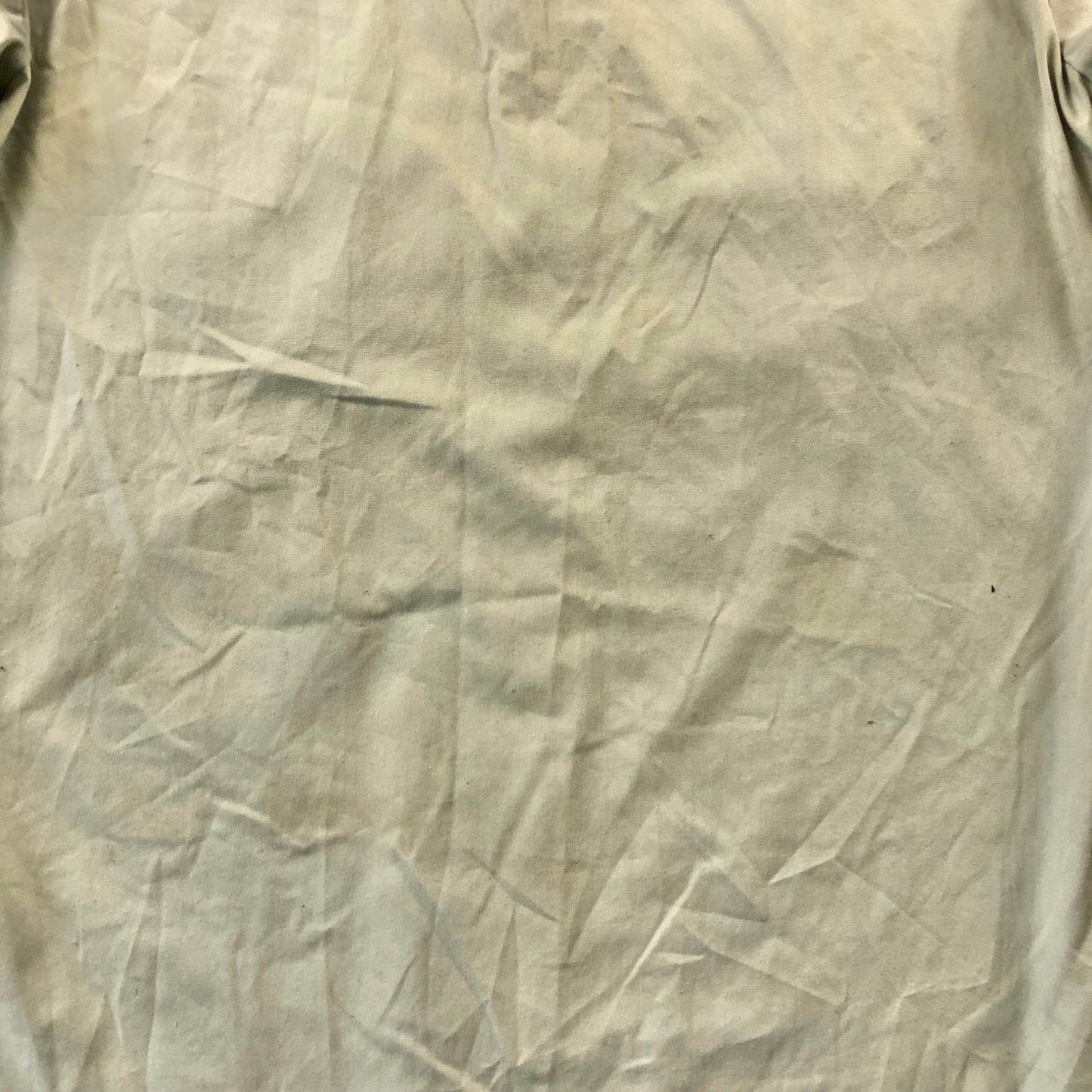 Vintage Marv Holland Gas Station Quality Control Employee Button Shirt L