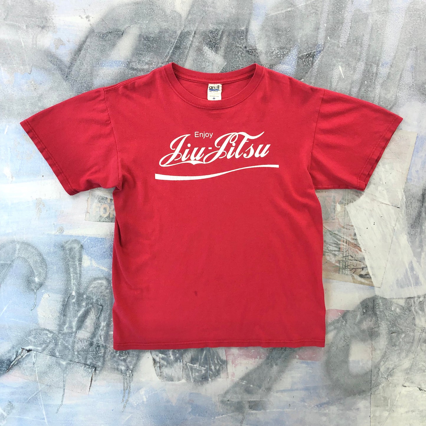 Vintage Enjoy Jiu Jitsu Cageside T Shirt M