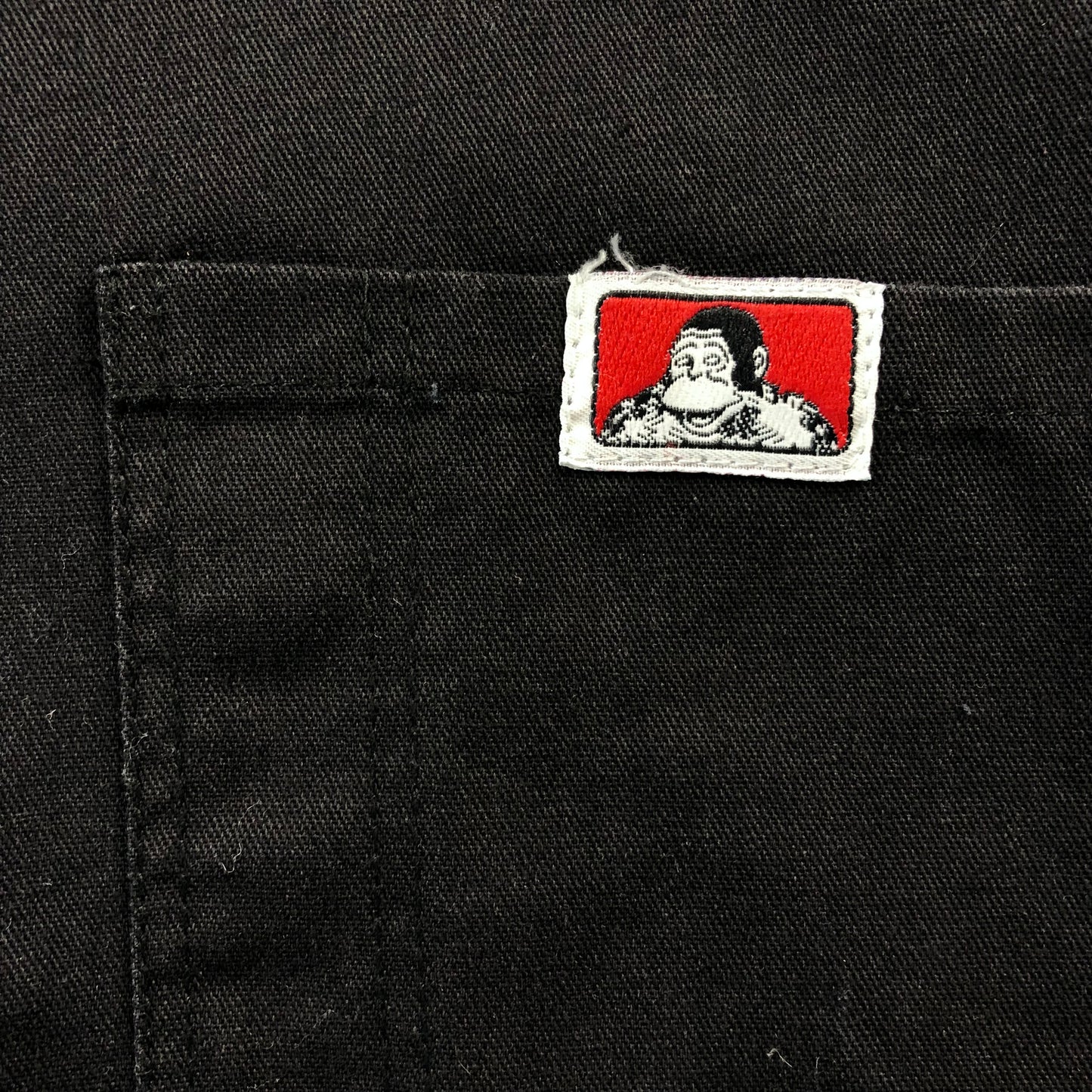 Vintage USA Ben Davis Workwear Quarter Zip Shirt M