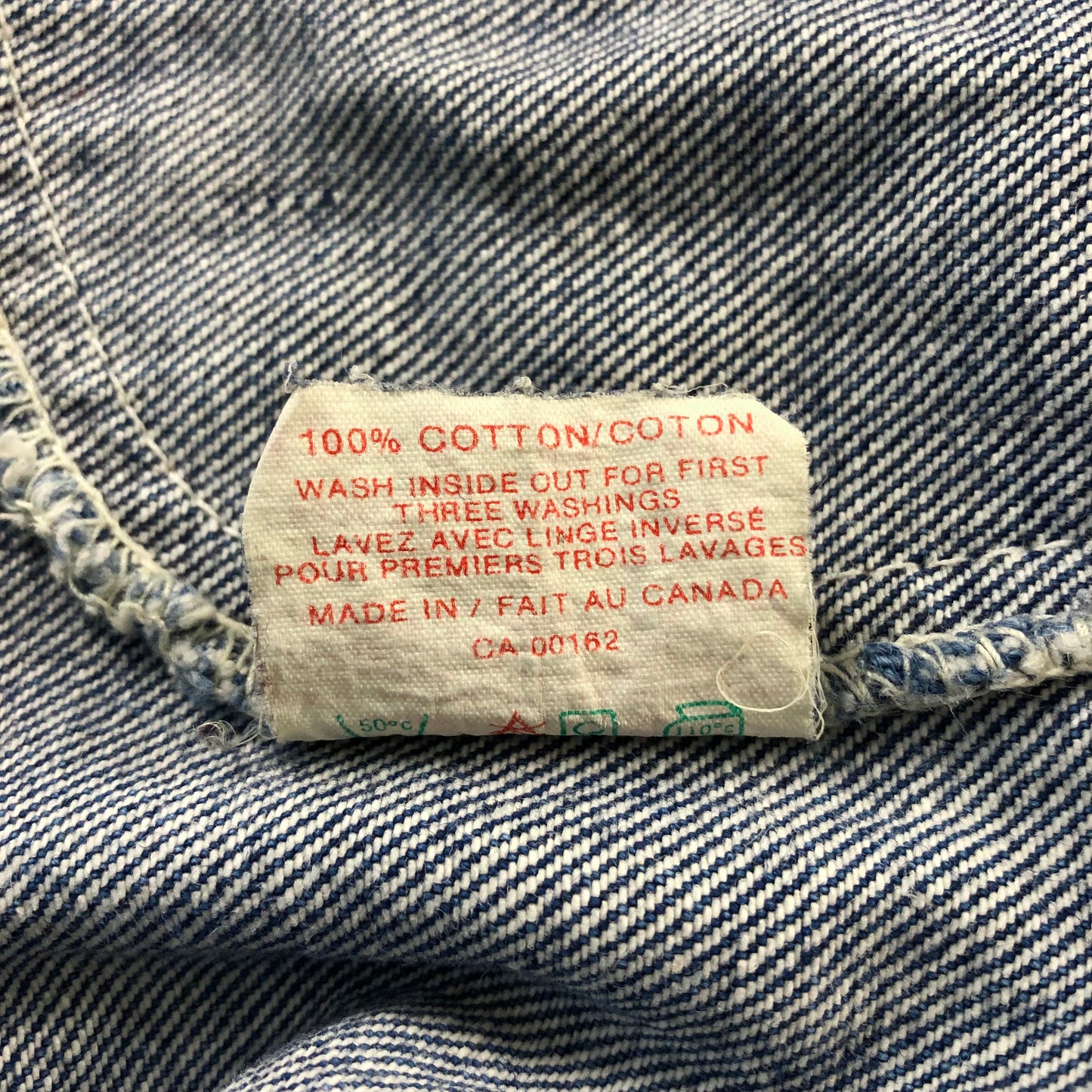 Vintage Great Western Garment Company Denim Button Jacket L