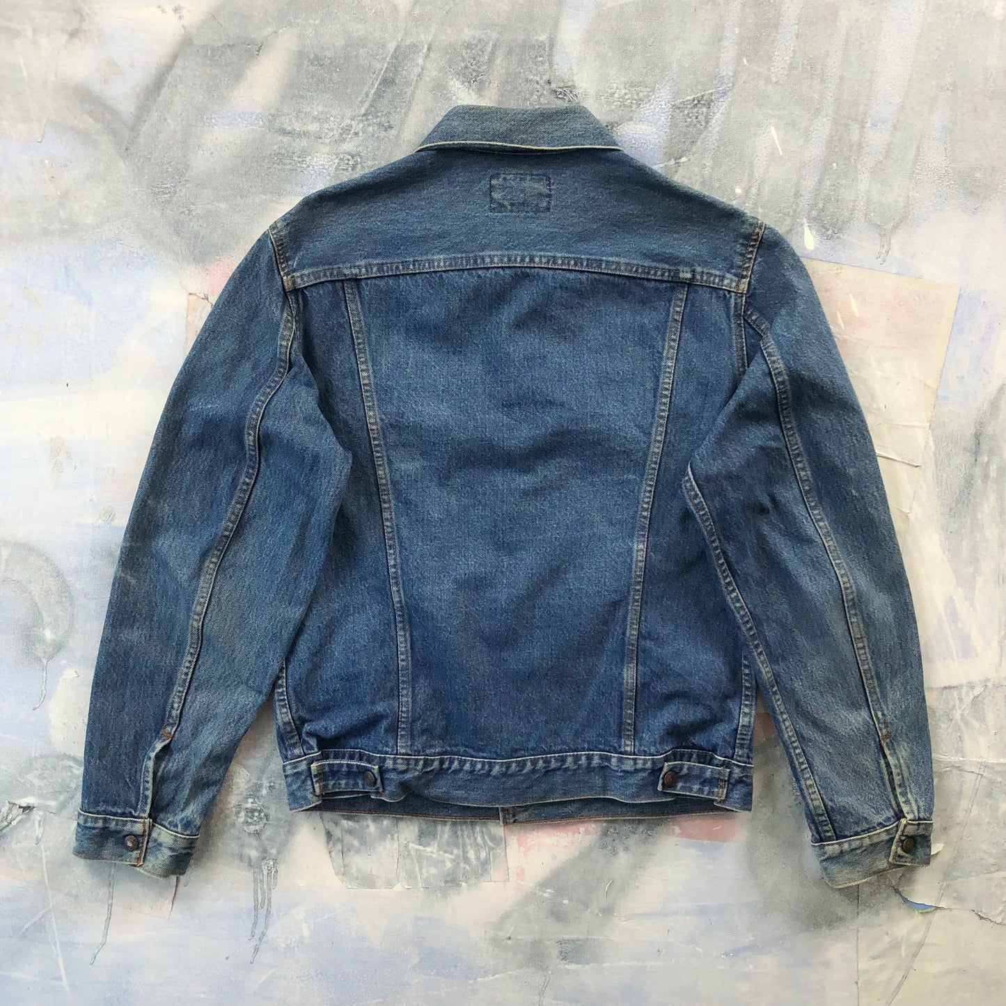 Vintage Great Western Garment Company Denim Button Jacket L