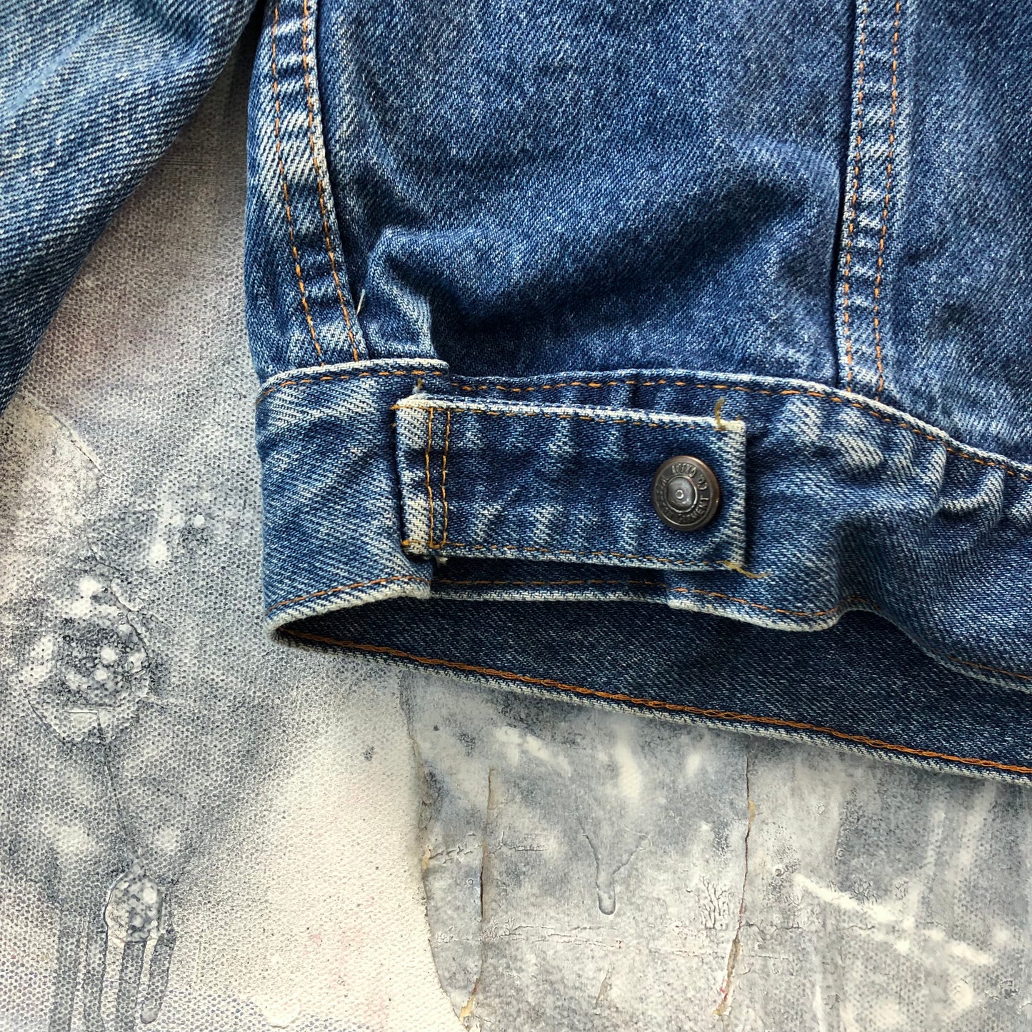 Vintage Great Western Garment Company Denim Button Jacket L
