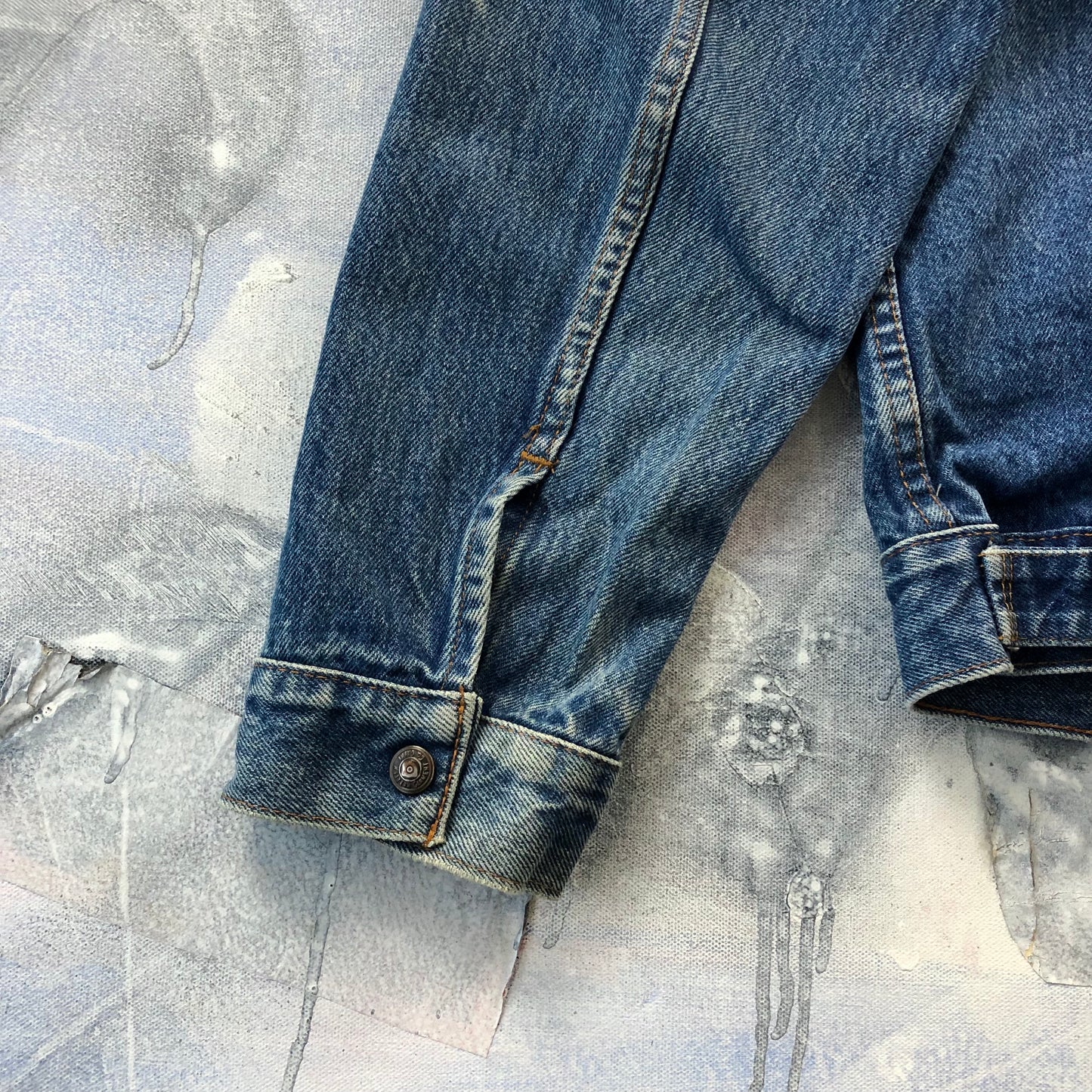 Vintage Great Western Garment Company Denim Button Jacket L