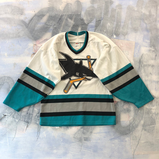 NHL San Jose Sharks CCM By Maska US Jersey S