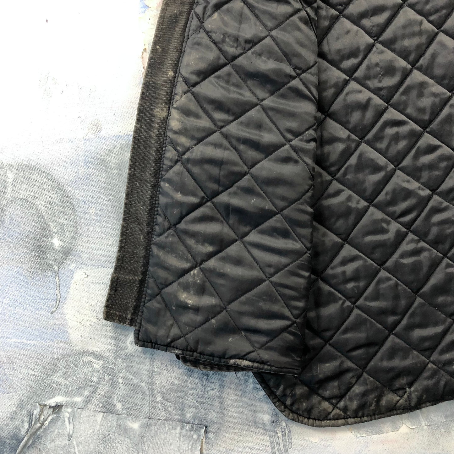Vintage Tough Duck Quilted Lined Workwear Vest XXXL