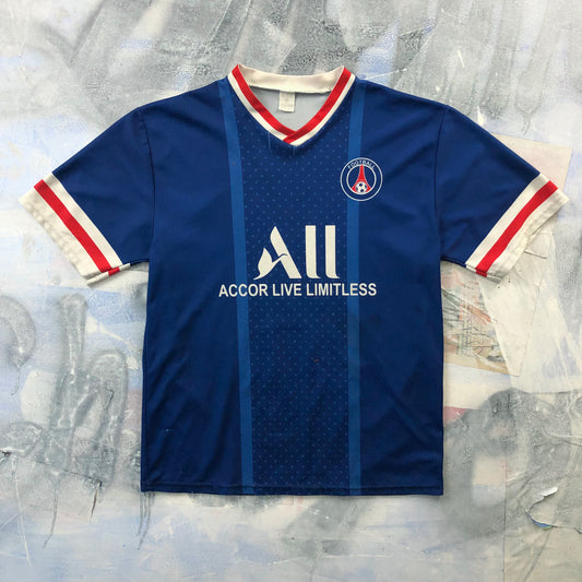 Vintage Paris Saint Germaine Leonel Messi 10 Football Jersey M