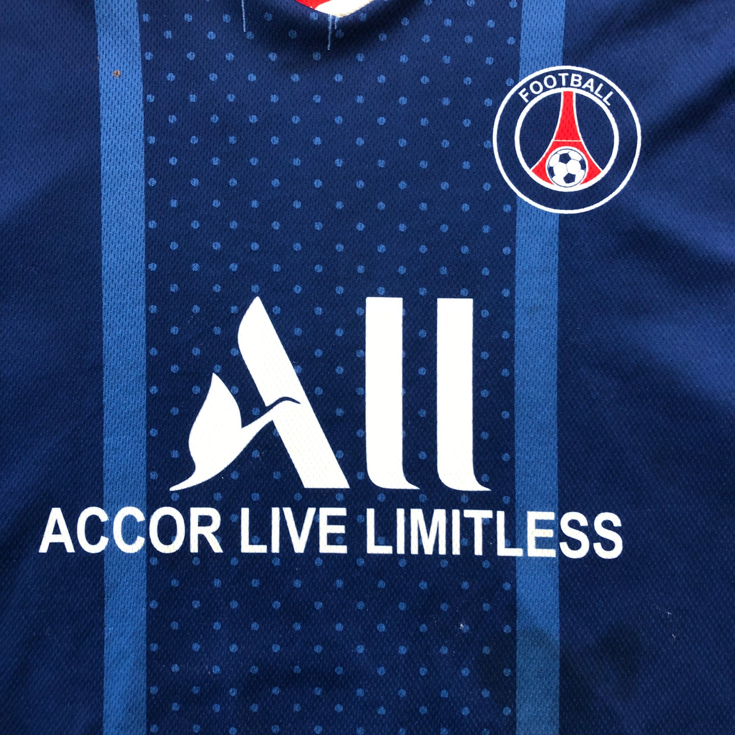 Vintage Paris Saint Germaine Leonel Messi 10 Football Jersey M