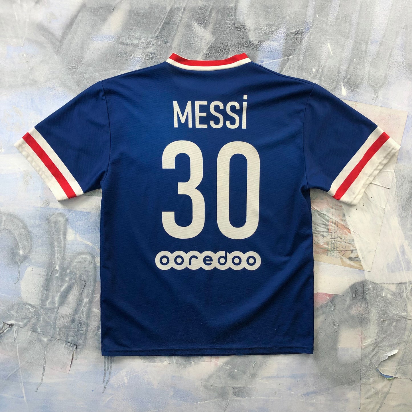 Vintage Paris Saint Germaine Leonel Messi 10 Football Jersey M