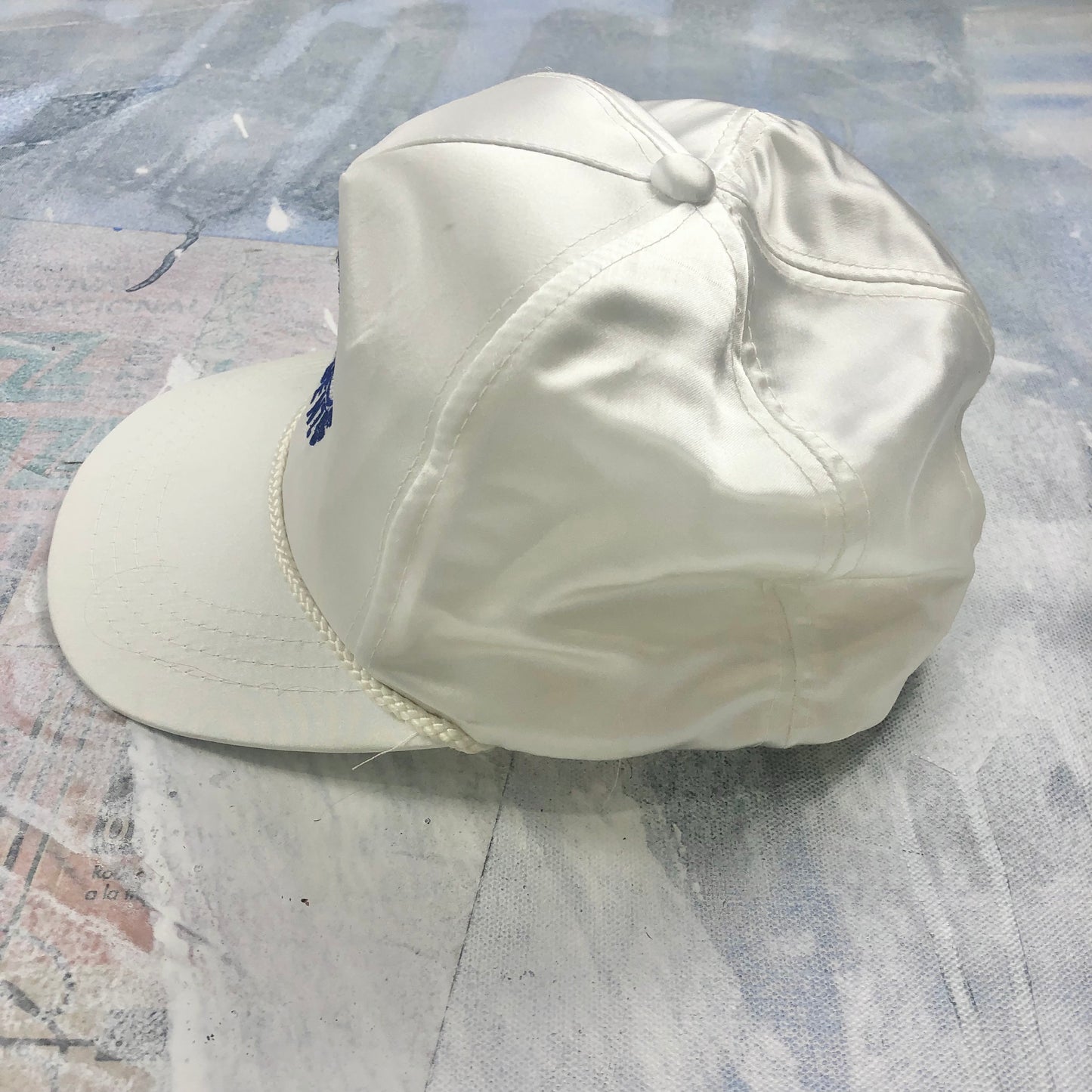 Vintage Mercedes Benz Trucker Rope Snapback Hat