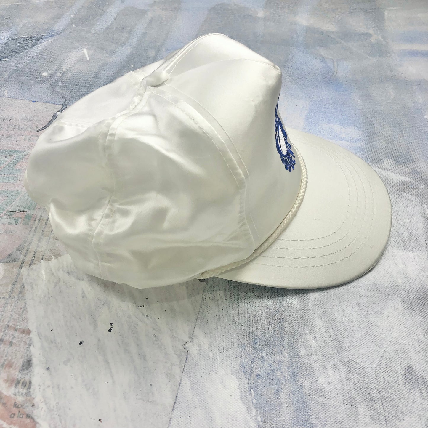 Vintage Mercedes Benz Trucker Rope Snapback Hat