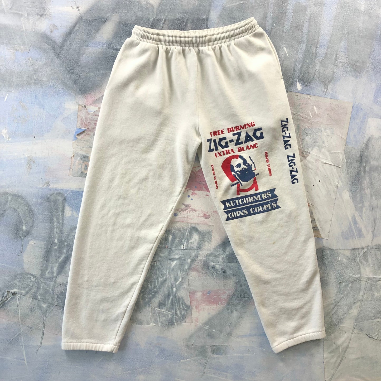 Vintage Zig Zag Sweat Pant Jogger M