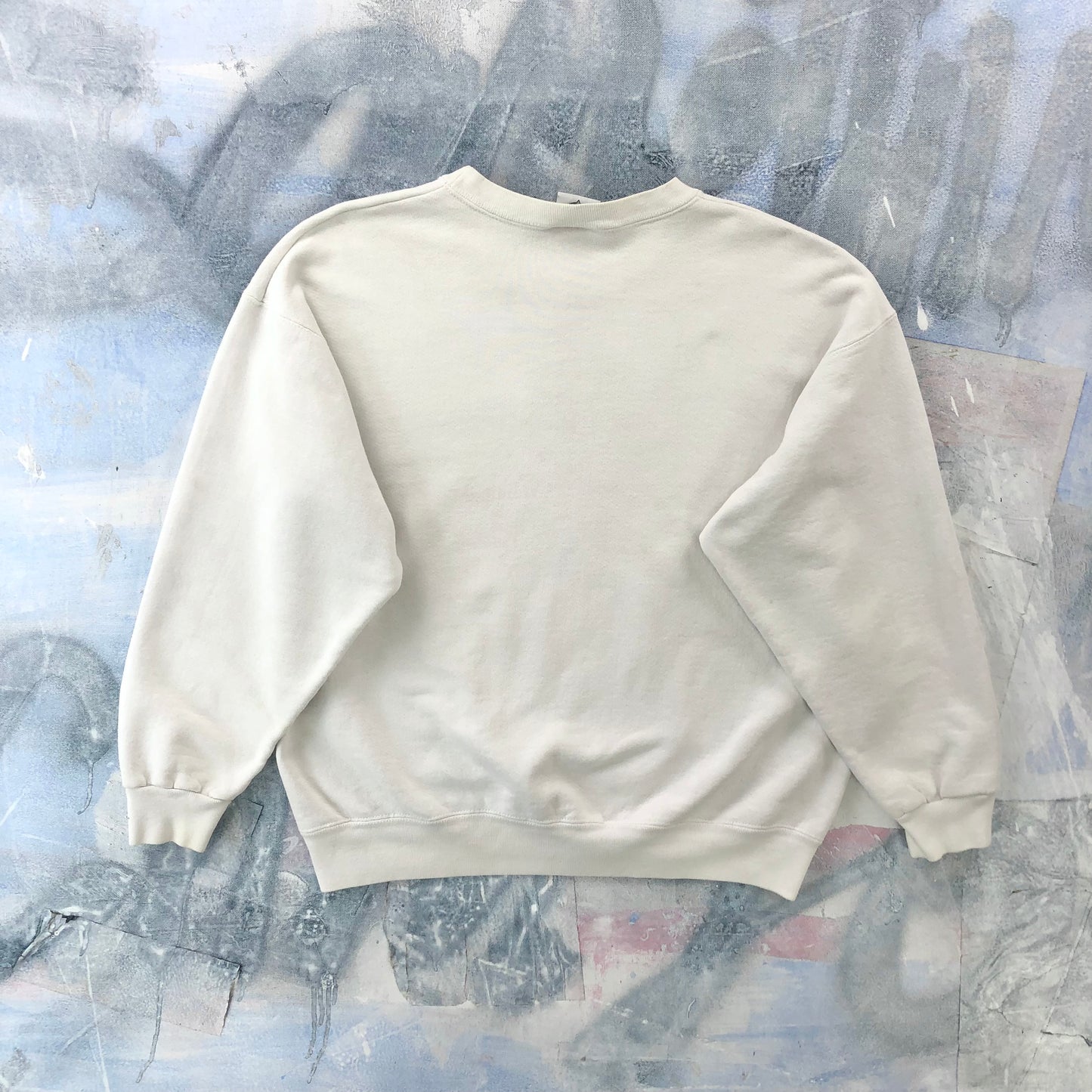 Vintage 90s USA Acme Loony Tunes Clock Crewneck Sweatshirt L