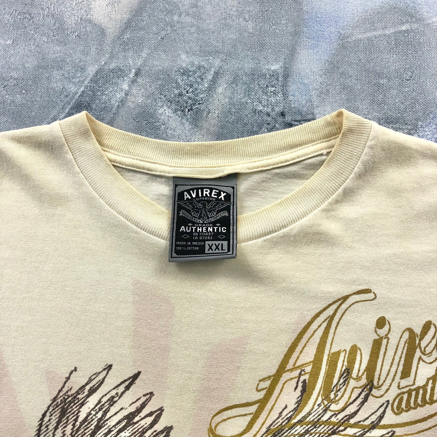 Vintage Avirex Authentic Soaring Eagle T Shirt XXL