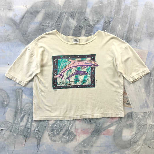 Vintage USA Dolphins T Shirt M