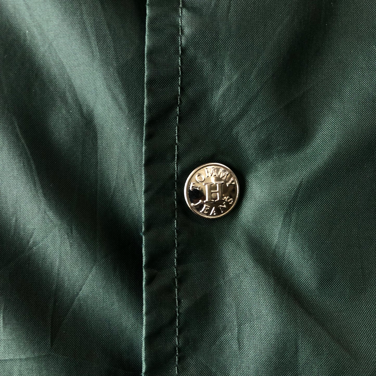 Vintage Tommy Jeans Blanket Lined Windbreaker Button Jacket M