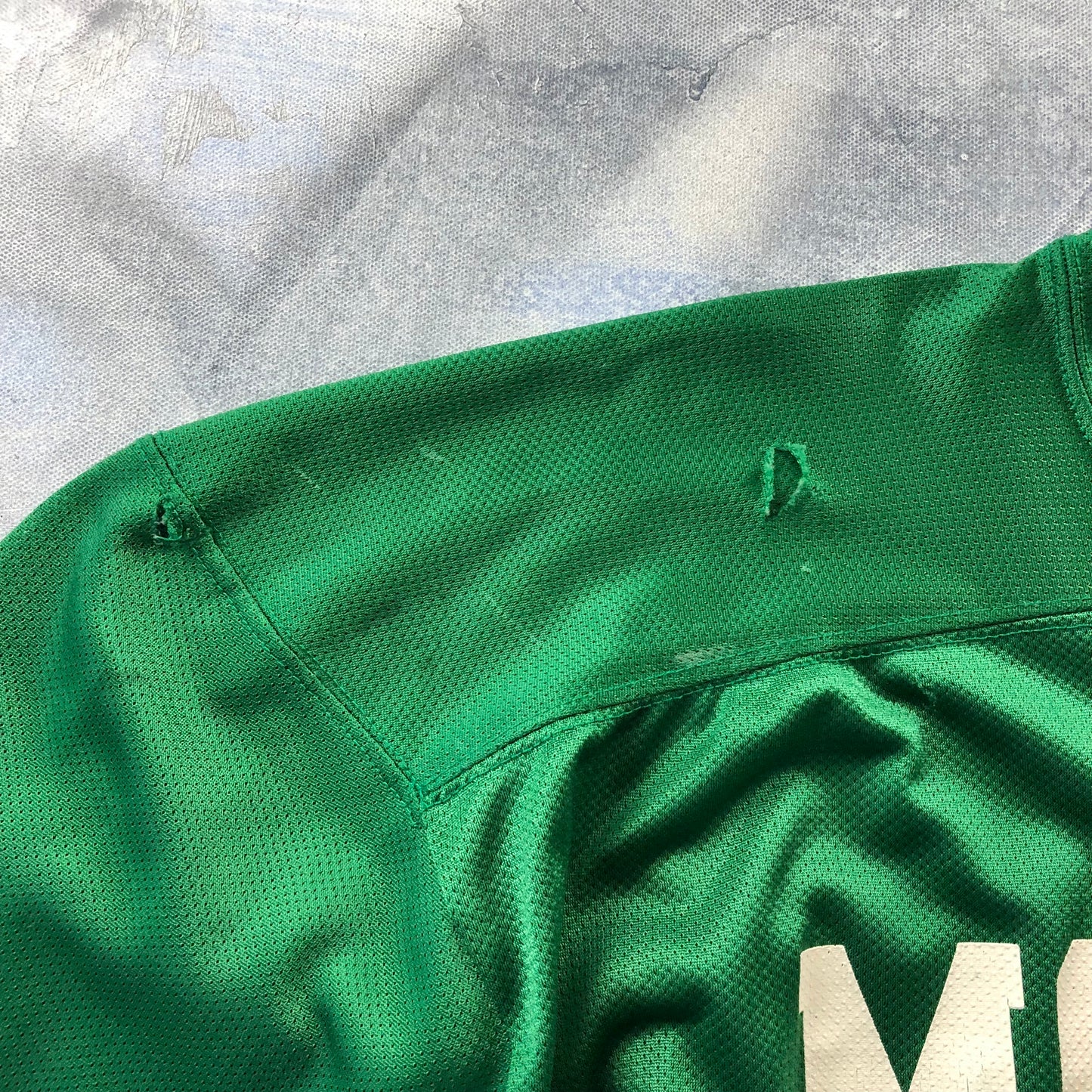 Vintage Delong Mohawks Football Jersey L