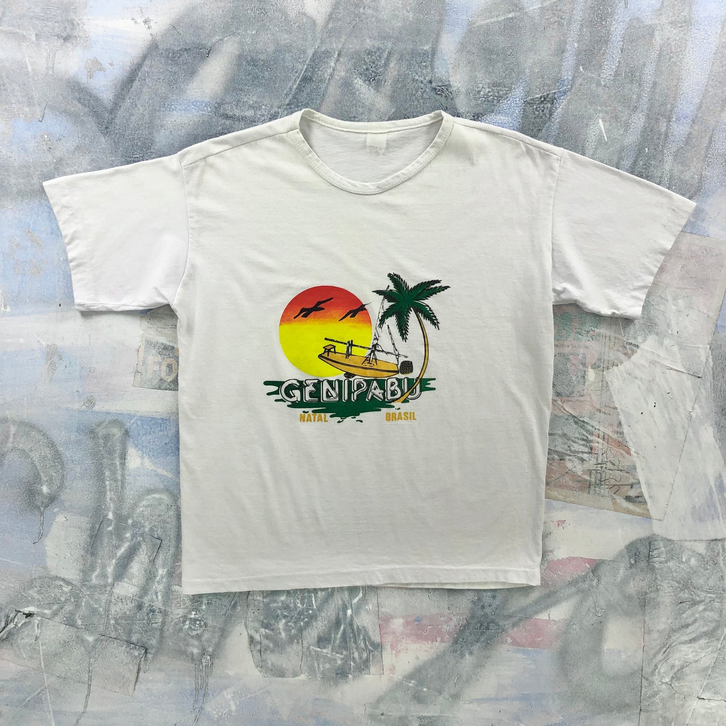 Vintage Genipabu Beach Natal Brasil T Shirt M