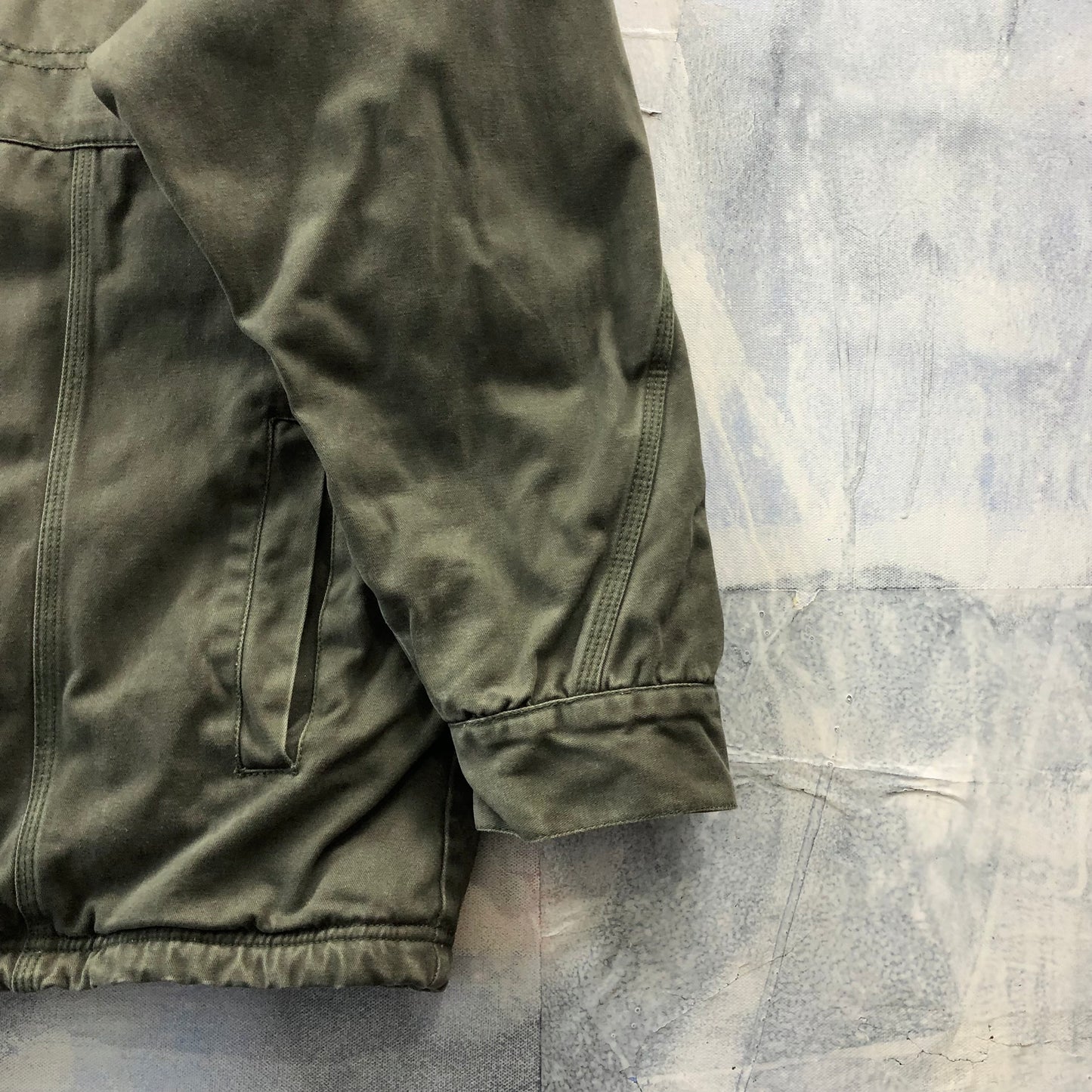Vintage Dickies Sherpa Lined Utility Zip Jacket XXL