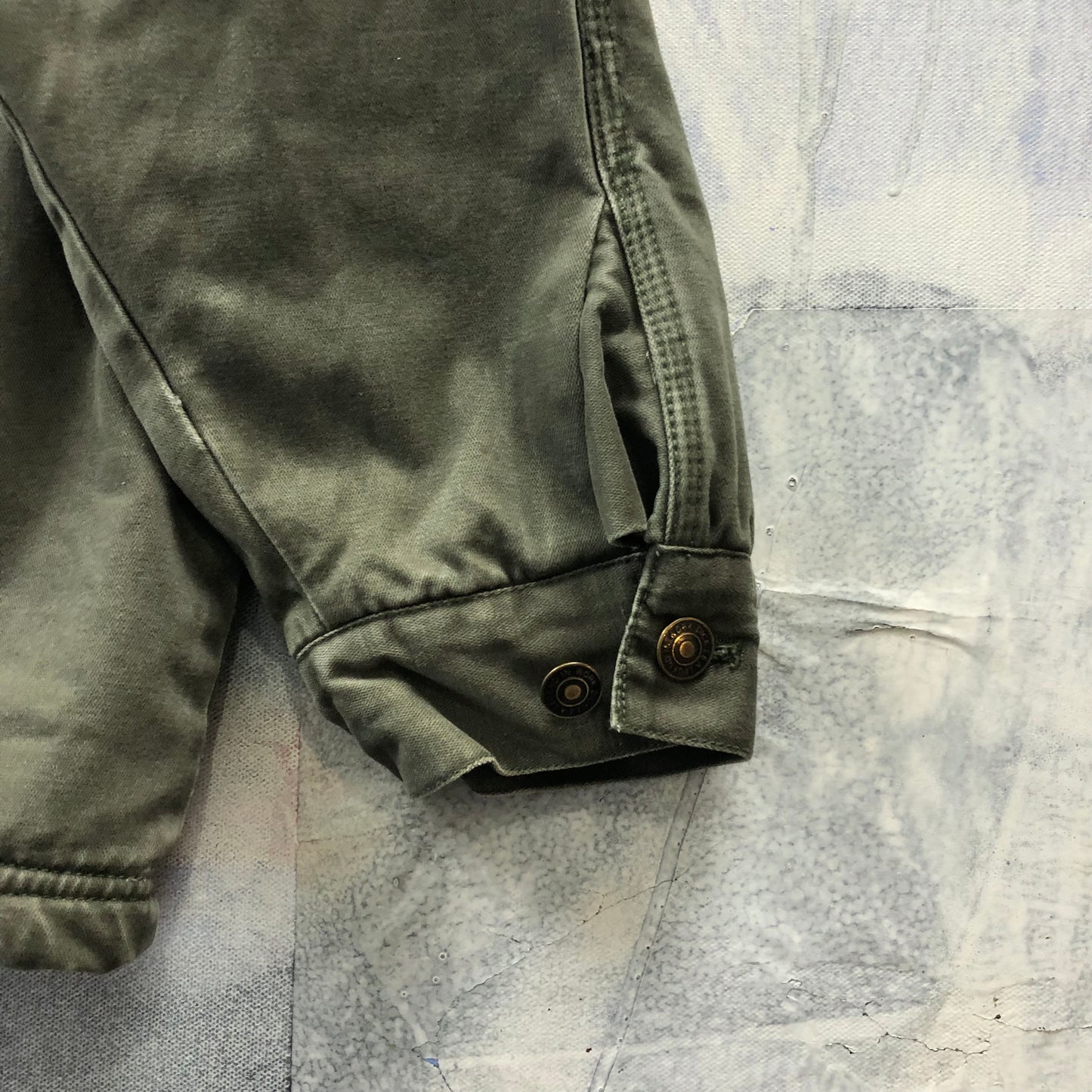 Vintage Dickies Sherpa Lined Utility Zip Jacket XXL