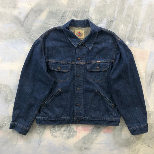 Vintage Great Western Garment Company Denim Button Jacket XL