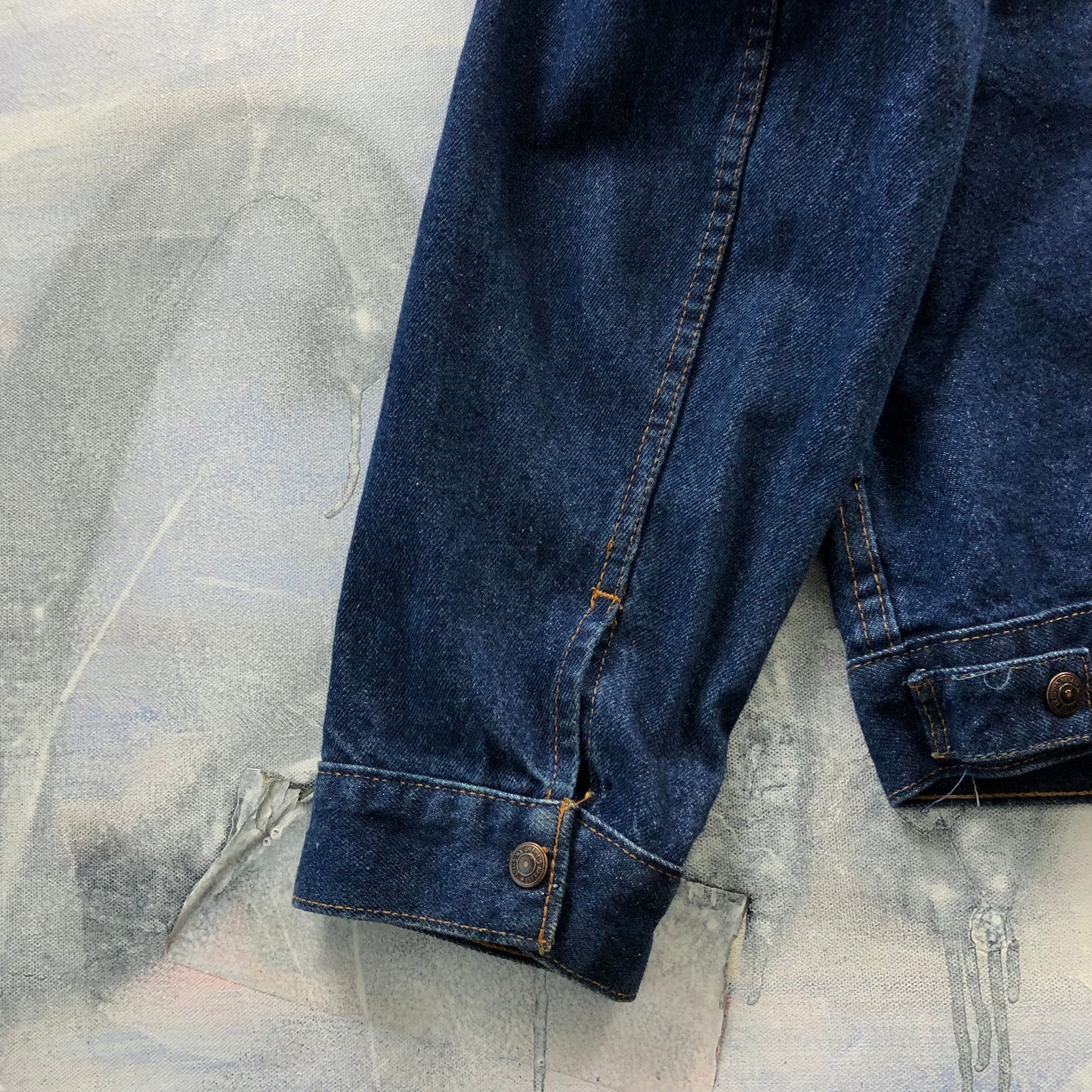 Vintage Great Western Garment Company Denim Button Jacket XL
