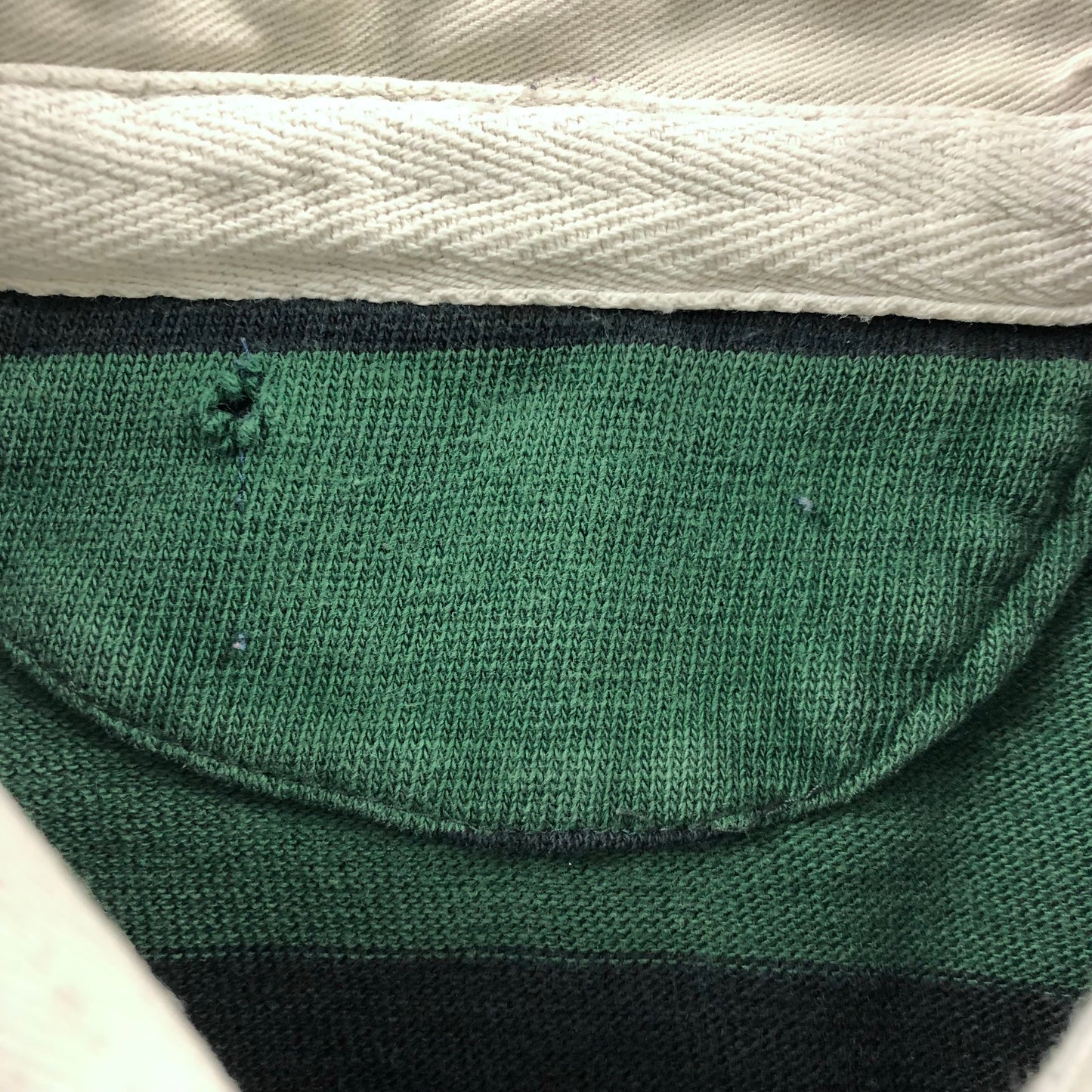 Vintage Polo Ralph Lauren Striped Long Sleeve Polo Shirt M