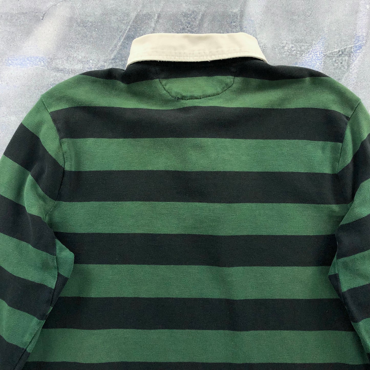 Vintage Polo Ralph Lauren Striped Long Sleeve Polo Shirt M
