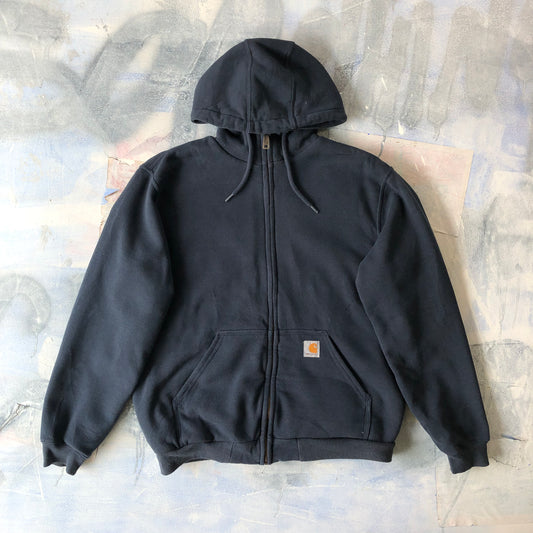 Vintage Carhartt Sherpa Lined Hoodie Sweatshirt M
