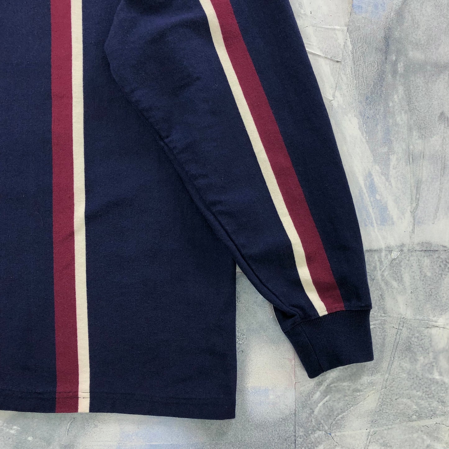 Vintage Polo Ralph Lauren Striped Long Sleeve Polo Shirt L